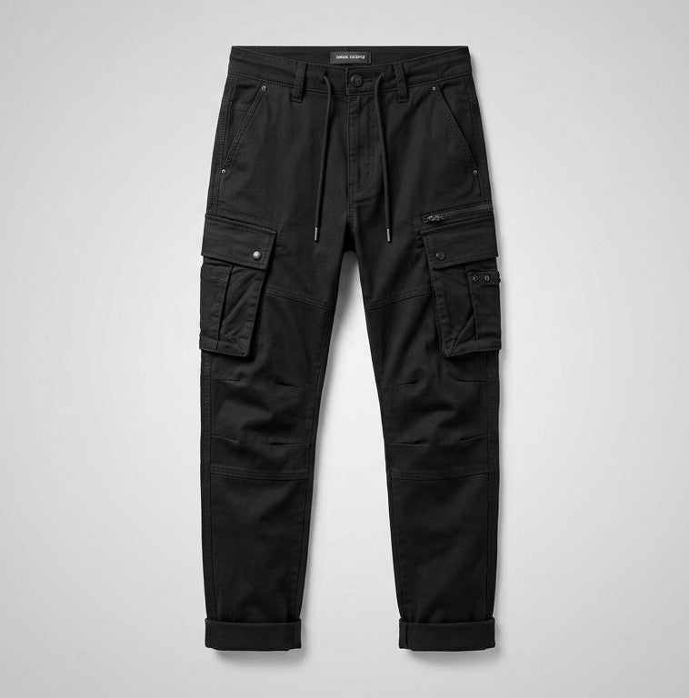 Men's Premium Cargo Trousers - Multi Pocket Casual Wear