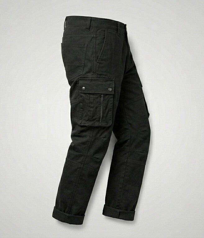 Men's Premium Cargo Trousers - Multi Pocket Casual Wear