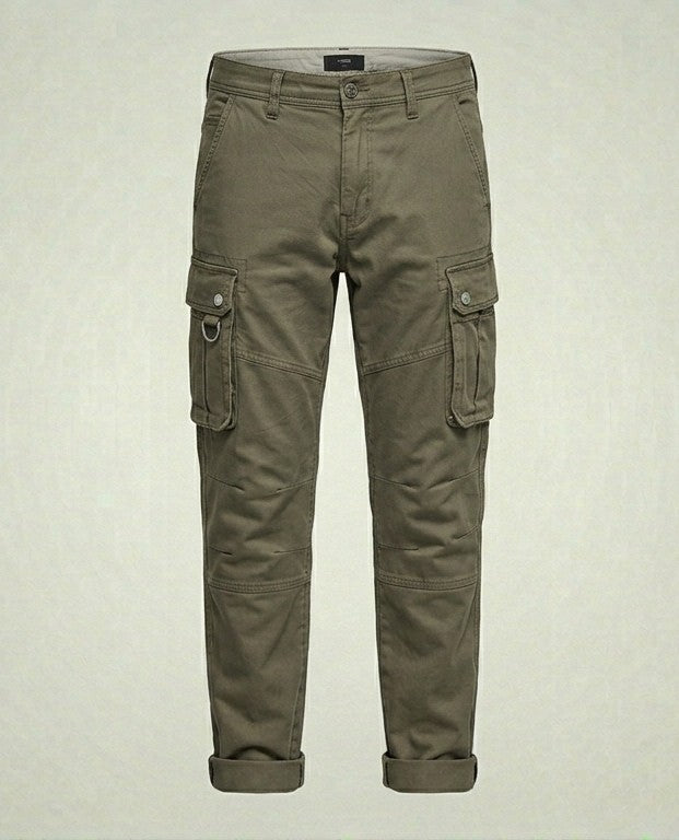Men's Premium Cargo Trousers - Multi Pocket Casual Wear