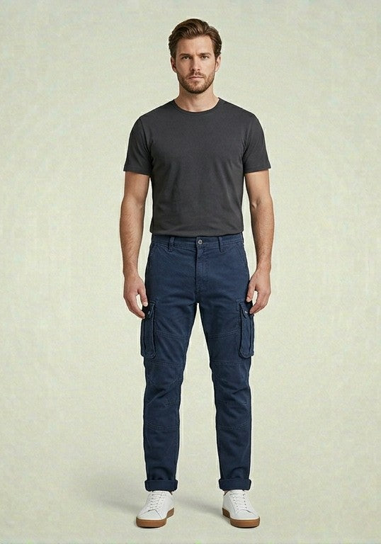 Men's Premium Cargo Trousers - Multi Pocket Casual Wear