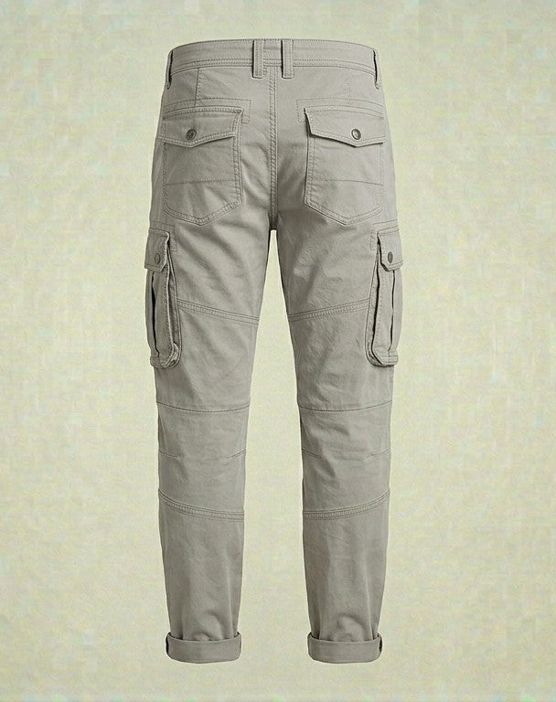 Men's Premium Cargo Trousers - Multi Pocket Casual Wear