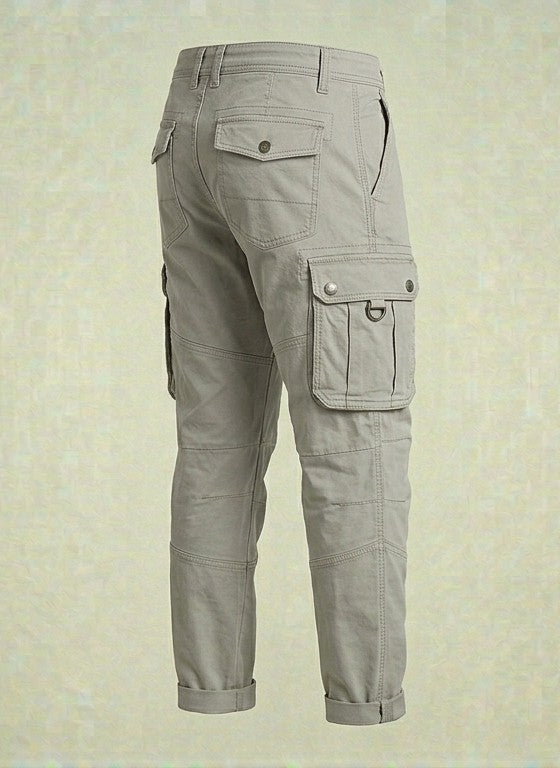 Men's Premium Cargo Trousers - Multi Pocket Casual Wear